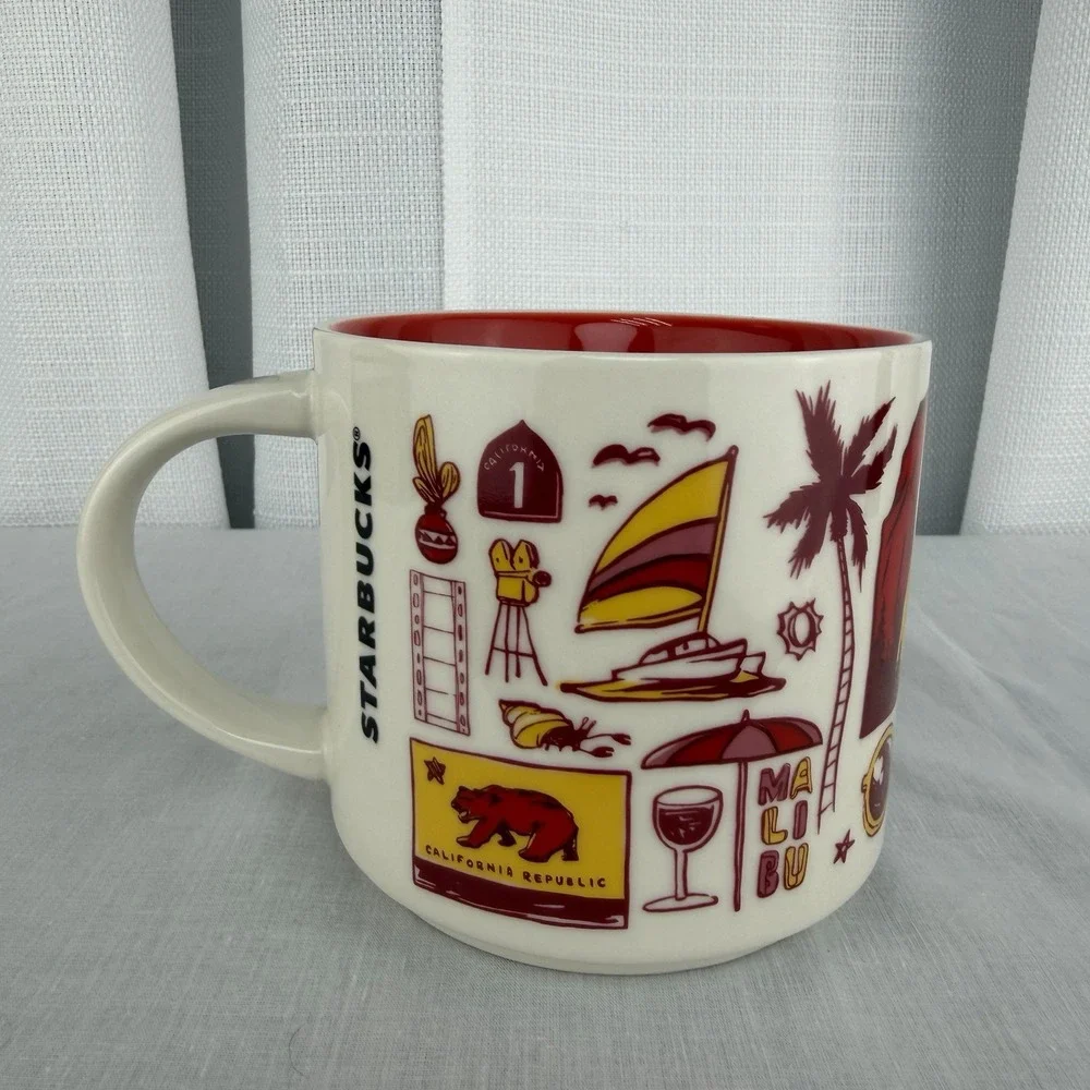 Starbucks California Mug Cup Been There Series Across the Globe Collection 14 oz
